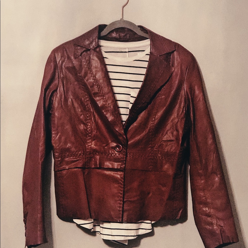 Vintage leather jacket